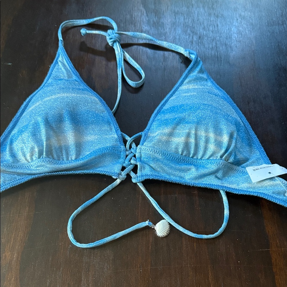 Rip Curl Light Blue Bikini Top